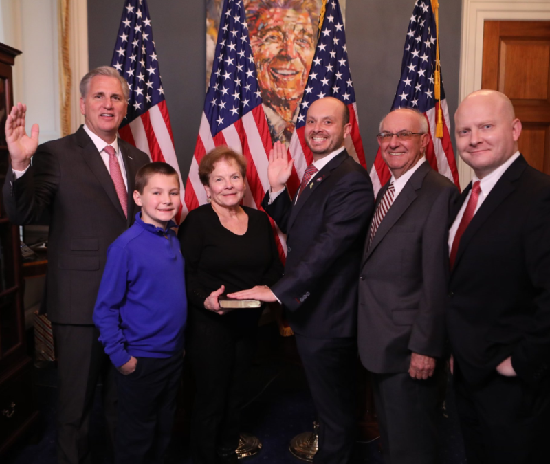 Congressman Andrew Garbarino Sworn in to 117th Congress