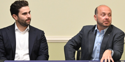 Garbarino and Treasury Official 